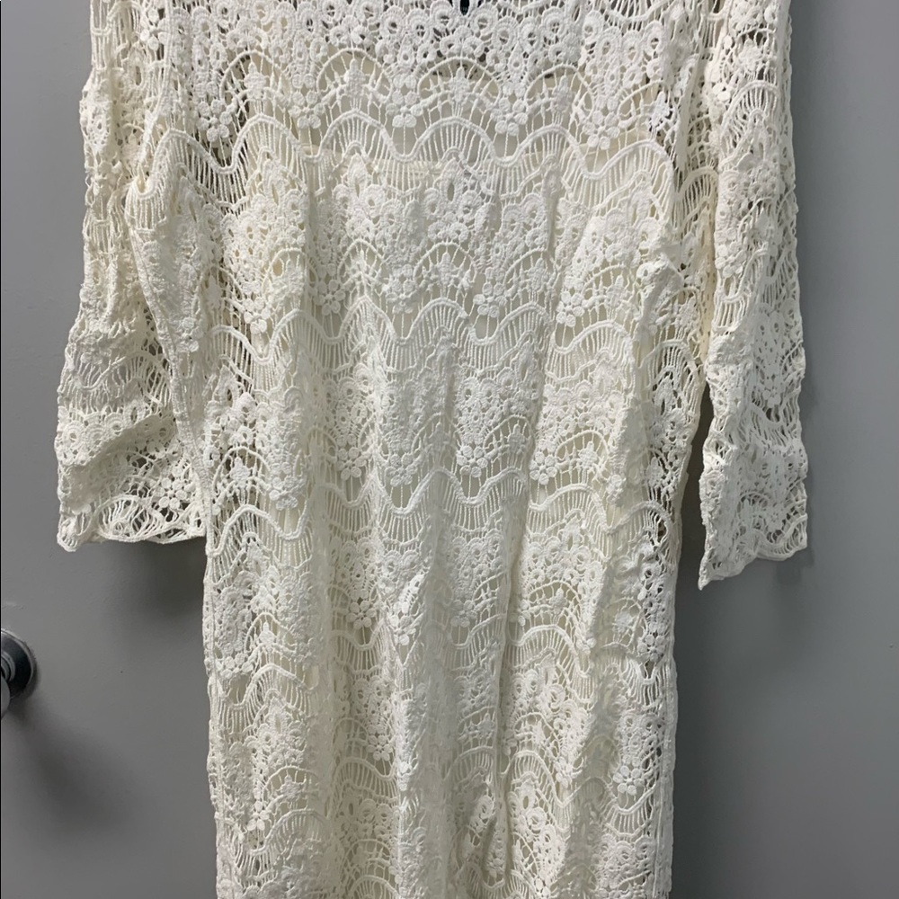 Ralph Lauren Women’s Scoop Neck Dress with Long Sleeves Sz XL NWOT